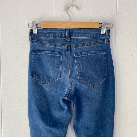 L'AGENCE Jeans Margot High Rise Ankle Skinny Womens Size 23 Light Vintage Wash - Picture 8 of 14